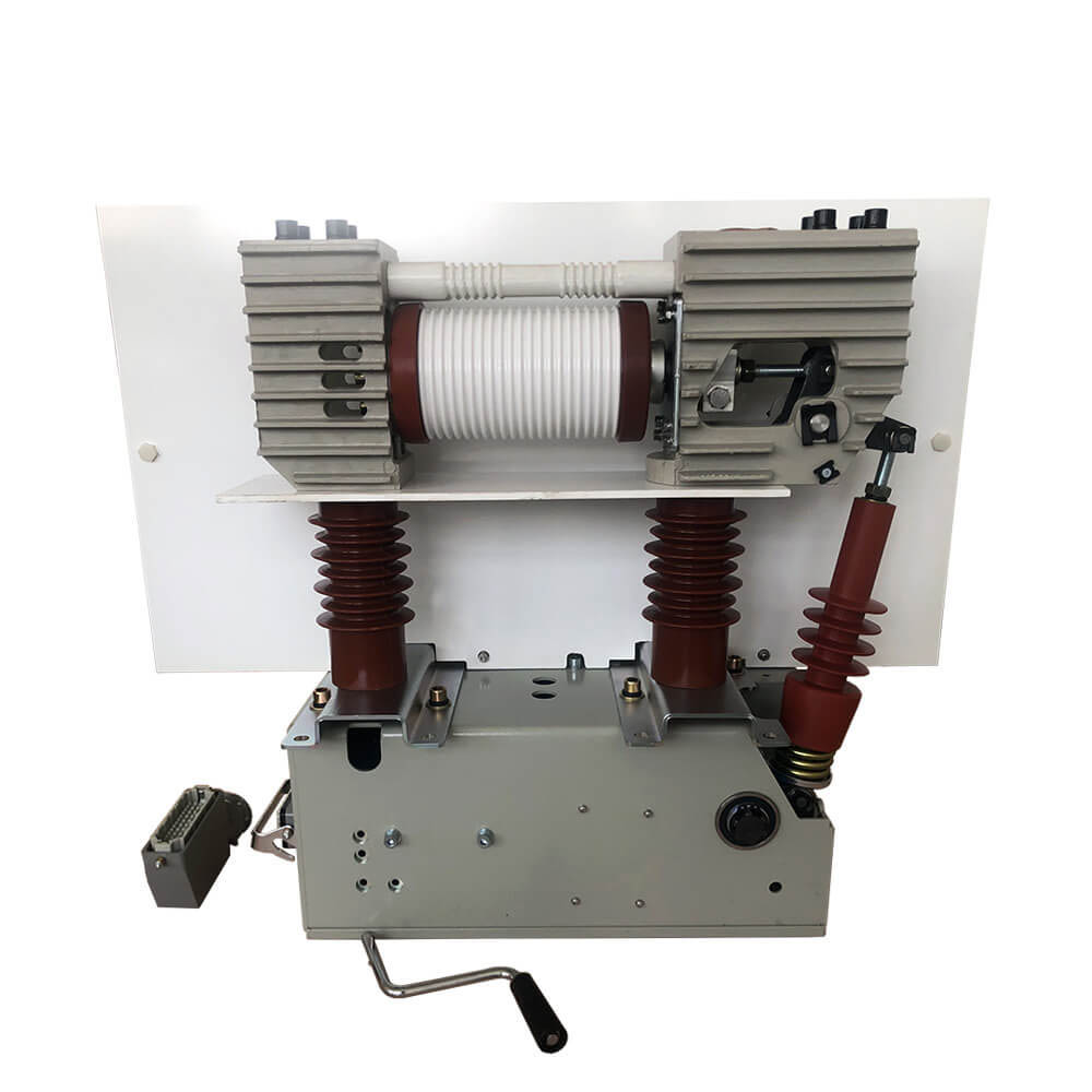24kV屋内中電圧スプリングエネルギー貯蔵メカニズム断熱パーティション付きの断熱補強真空回路ブレーカー