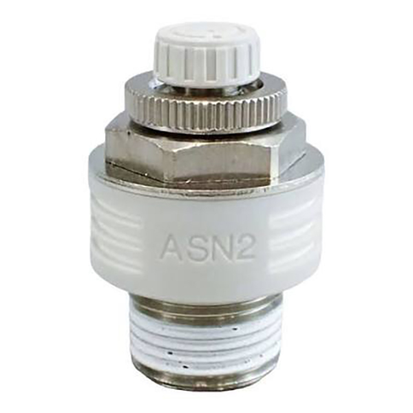 サイレンサ付排気絞り弁 ASN2シリーズ